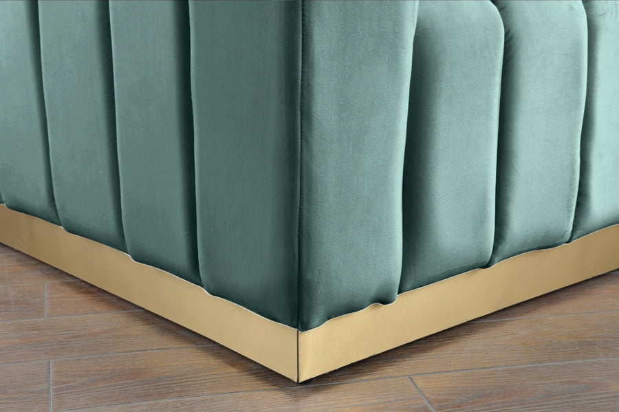 Fauteuil d'appoint rembourré en chenille Vivi