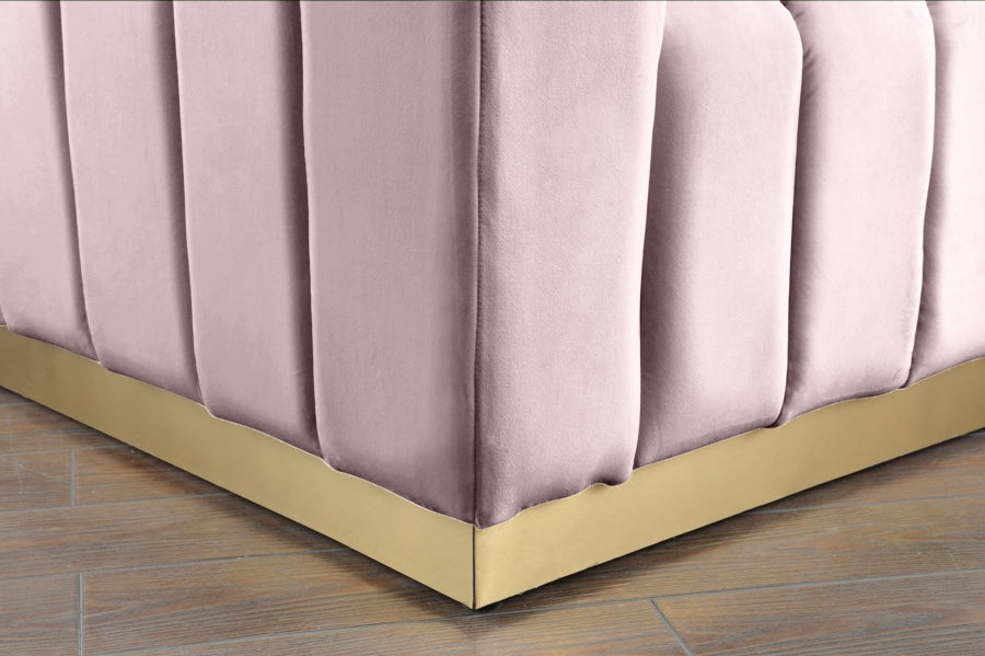 Fauteuil d'appoint rembourré en chenille Vivi