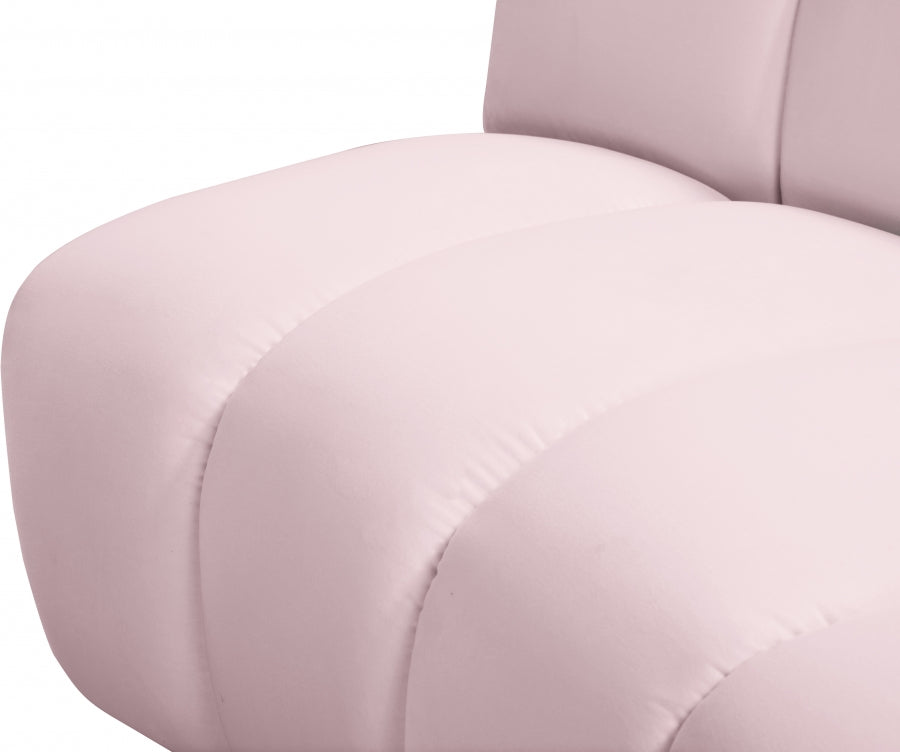 Infinity Velvet Upholstered Modular Chair