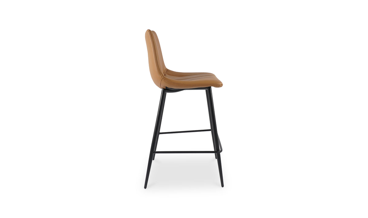 Alibi Counter Stool Matte Black -Set of Two