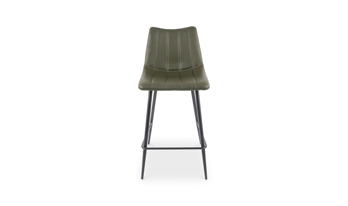 Alibi Counter Stool Matte Black -Set of Two
