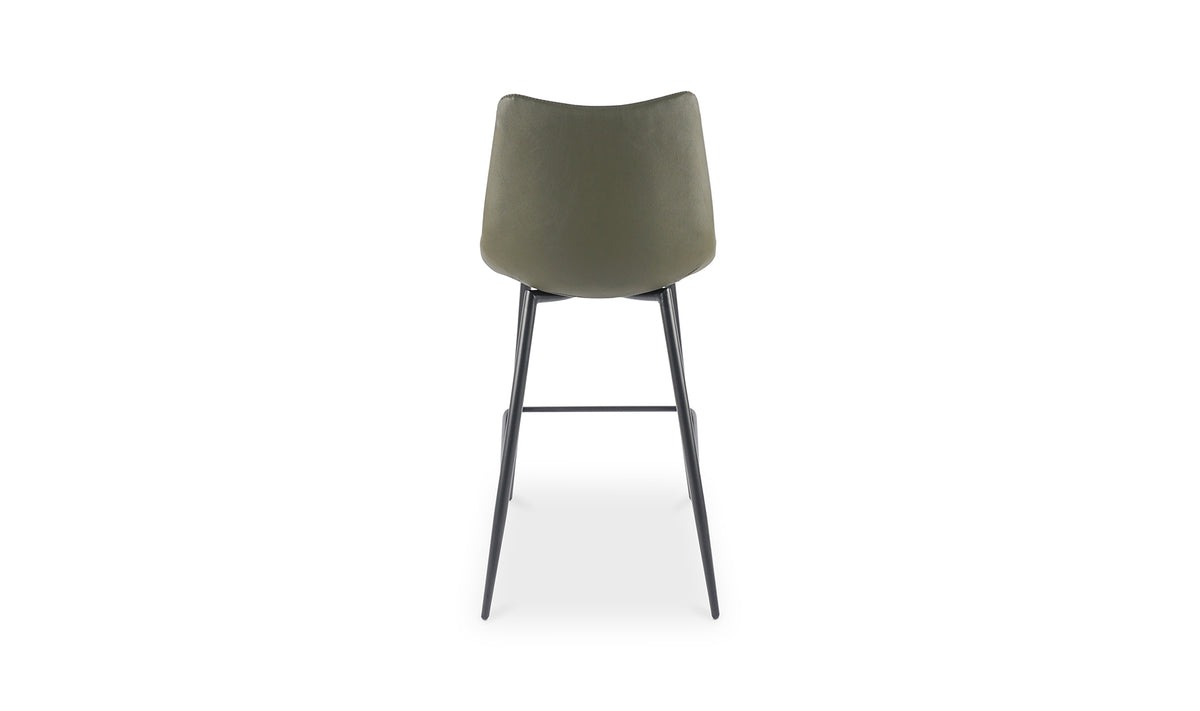 Alibi Counter Stool Matte Black -Set of Two