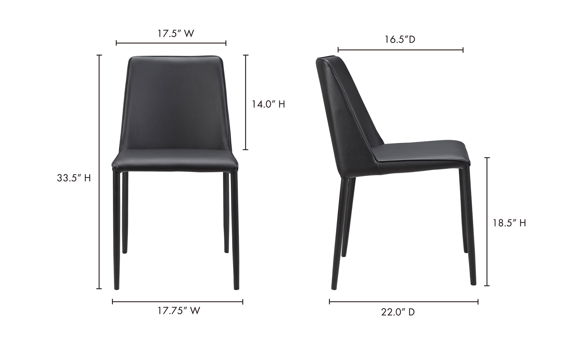 Nora Dining Chair Set of 2