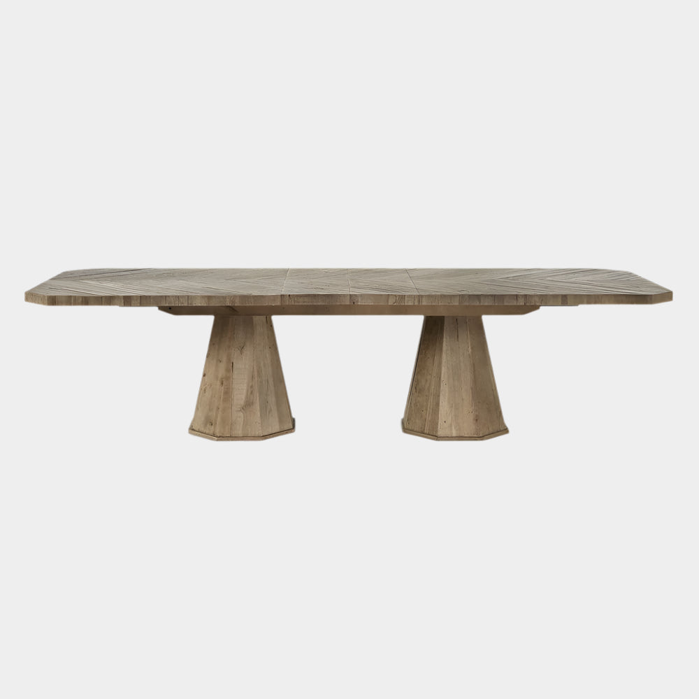 Caledon Dining Table, 2 CARTONS