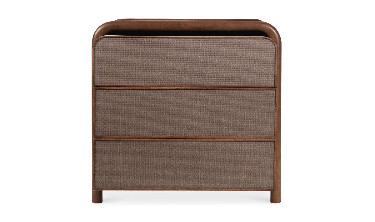Rye 3 Drawer Nightstand