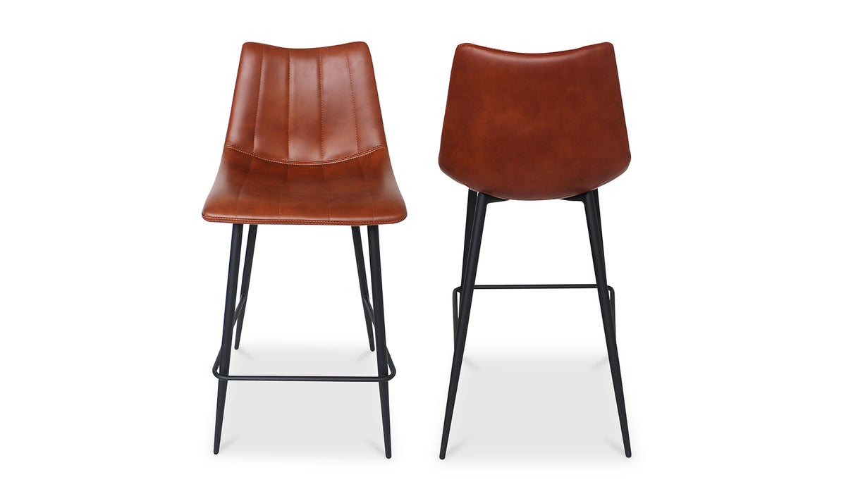 Alibi Counter Stool Matte Black -Set of Two