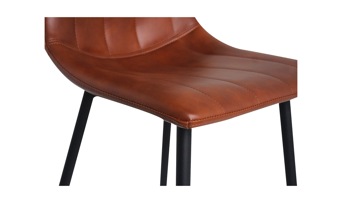 Alibi Counter Stool Matte Black -Set of Two