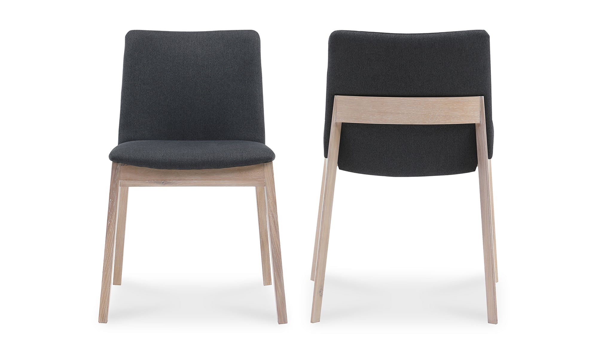 Deco Oak Dining Chair Set Of 2