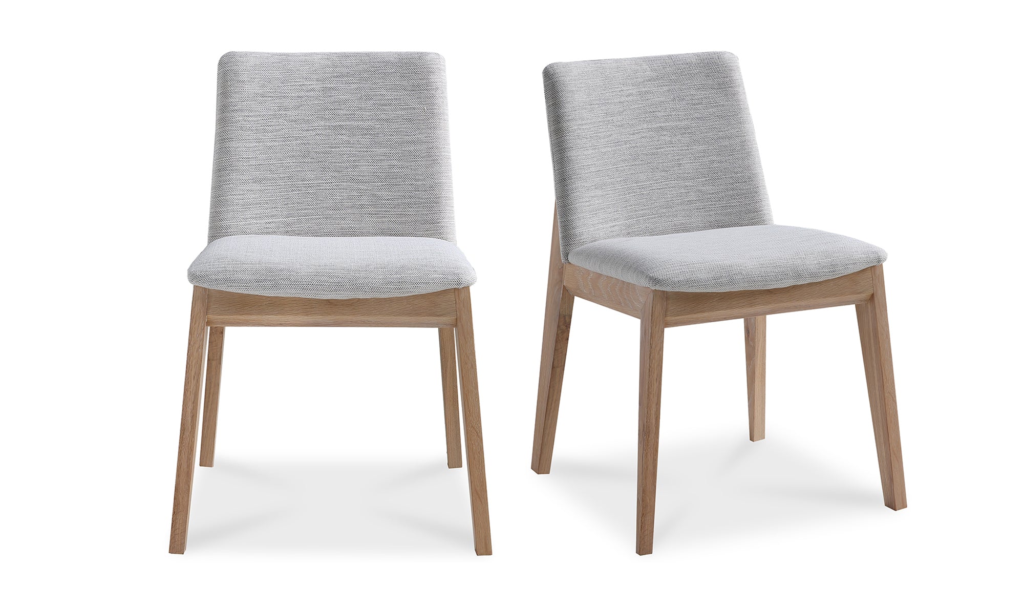 Deco Oak Dining Chair Set Of 2