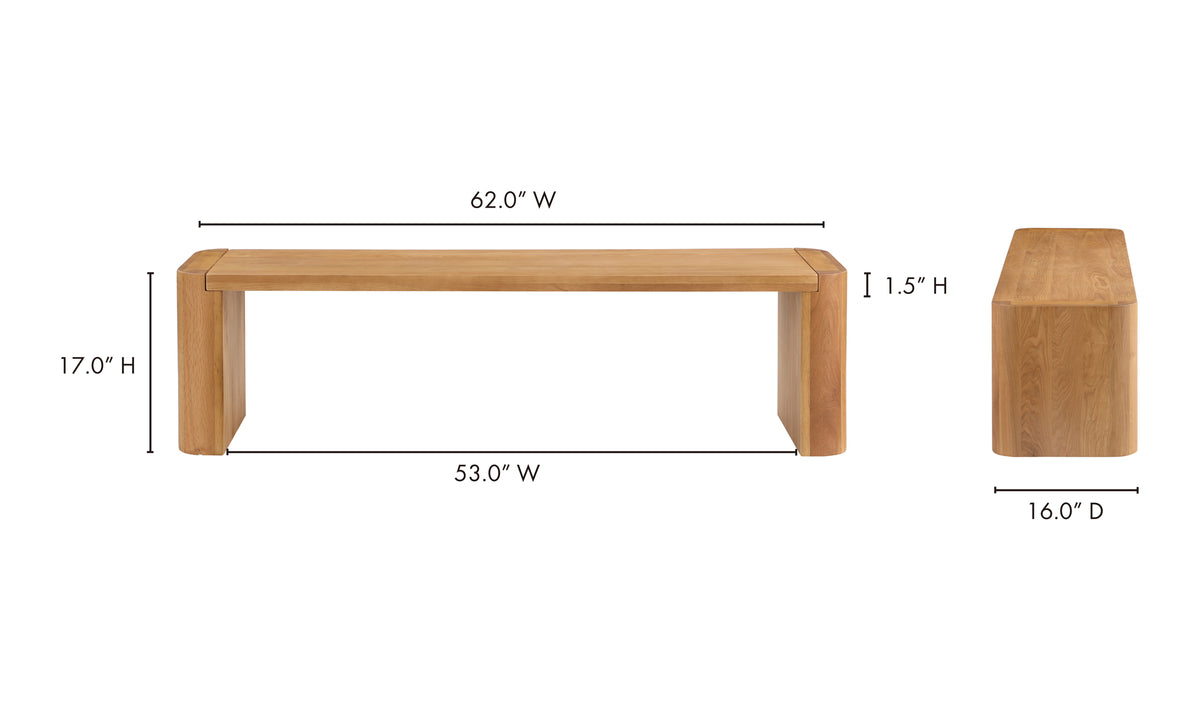 Post Dining Bench