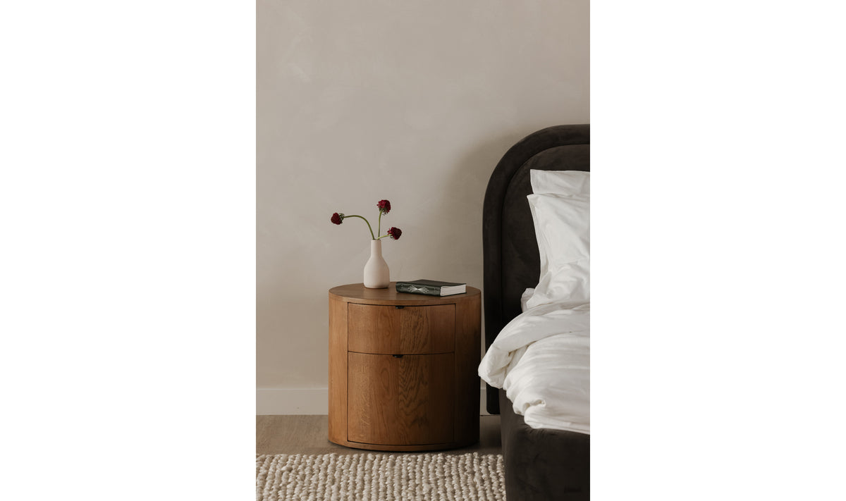 Theo 2 Drawer Nightstand