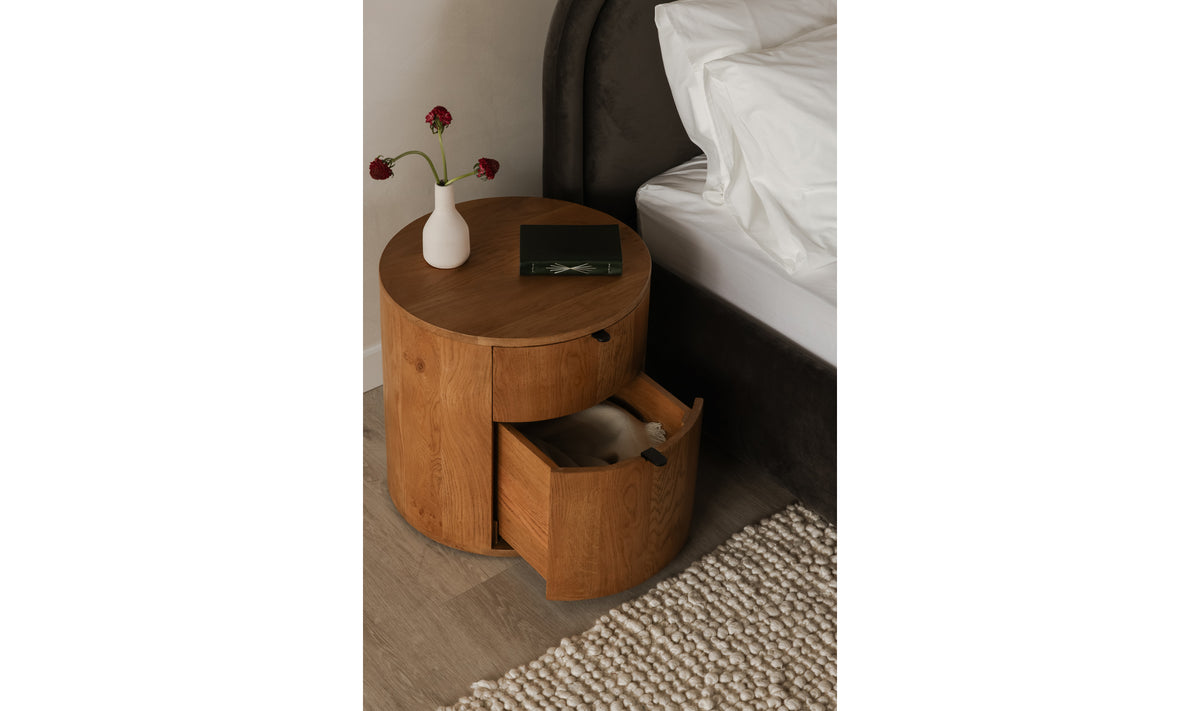 Theo 2 Drawer Nightstand
