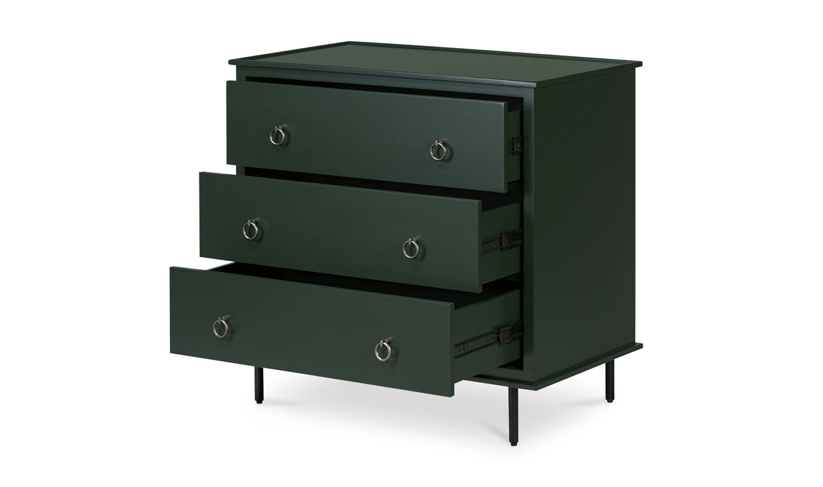Reagan 3 Drawer Nightstand