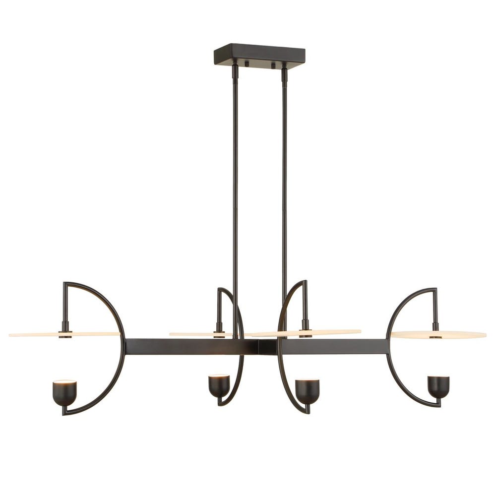 Kyoto, 4 Lt Linear LED Chandelier