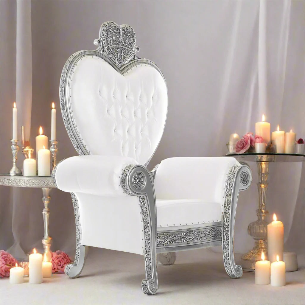 Royal Valentine Party Throne Chair