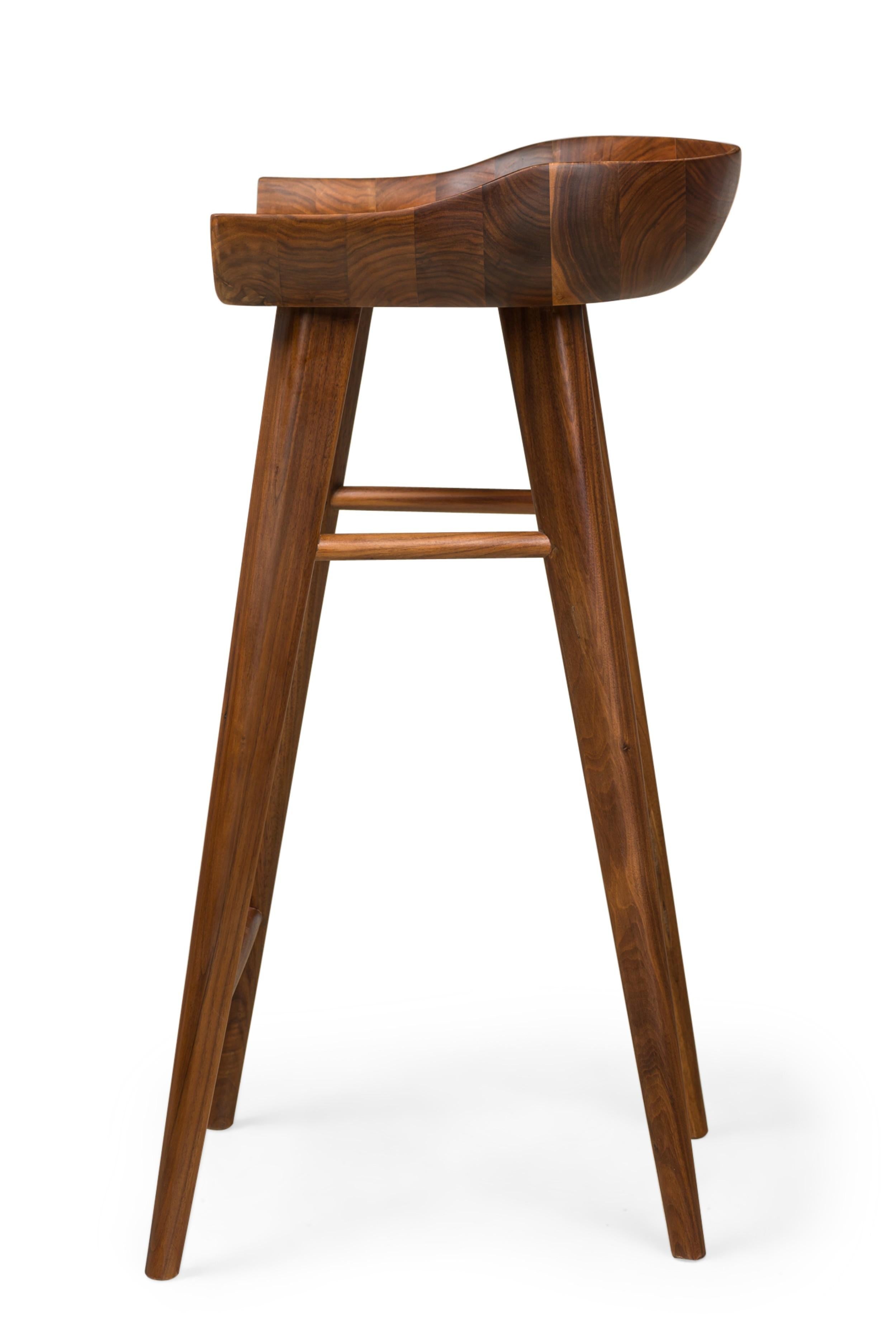 Tabouret de bar en teck