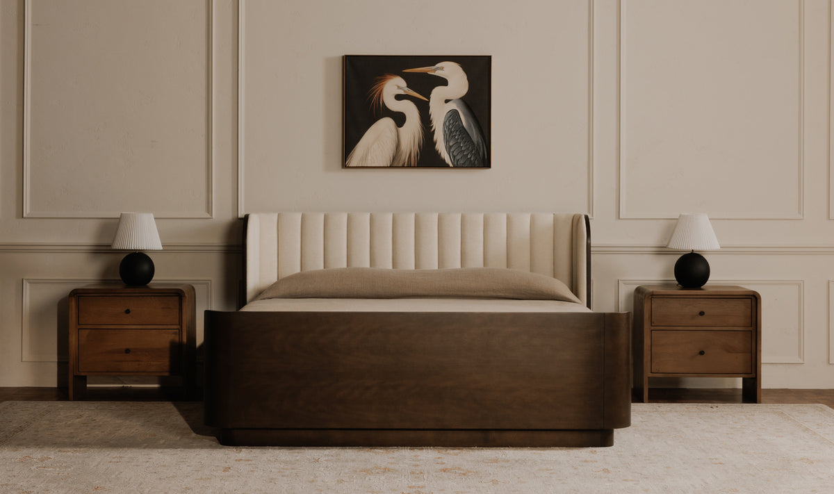 Two Cranes Framed Painting
