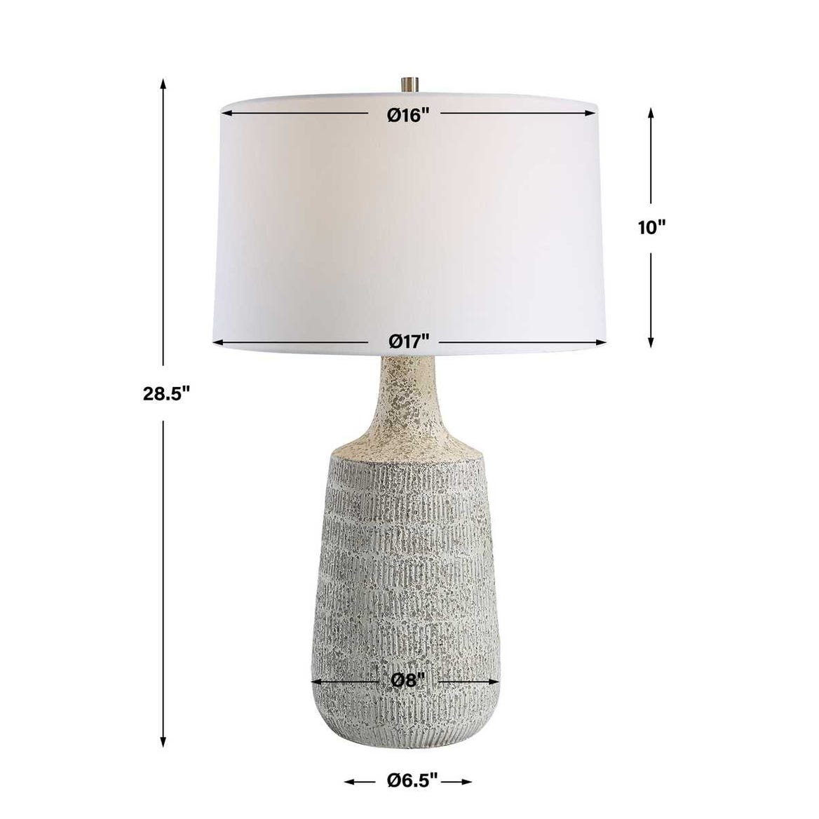 Scouts Table Lamp, White