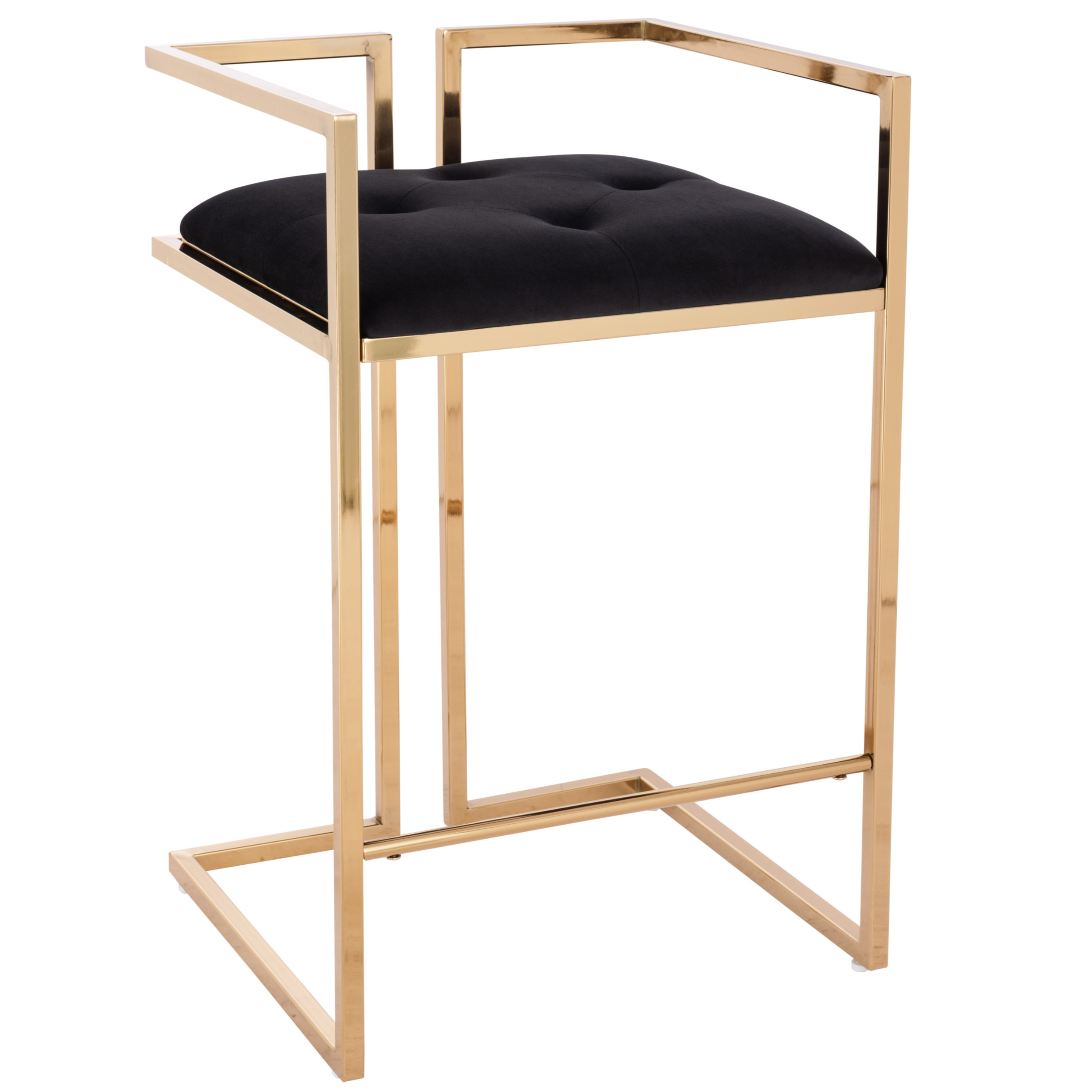 Tabouret Harvey en velours