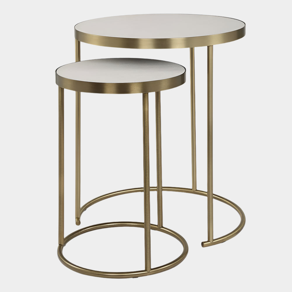 Aragon Nesting Tables, S/2