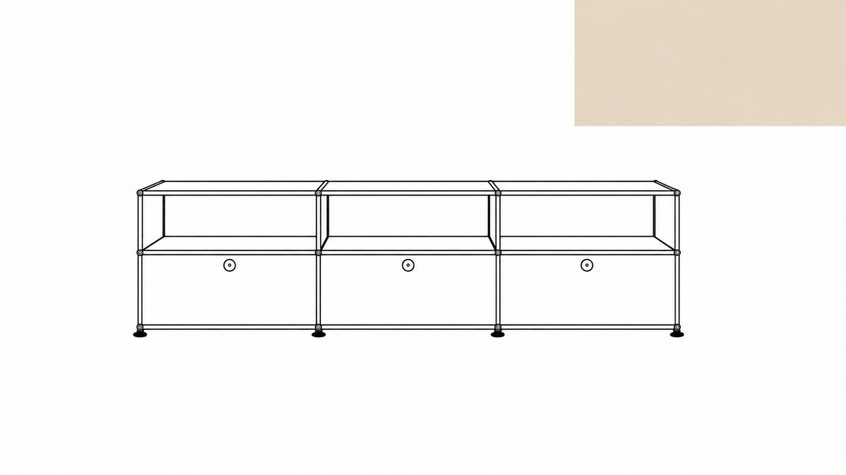 USM Haller C2A Credenza