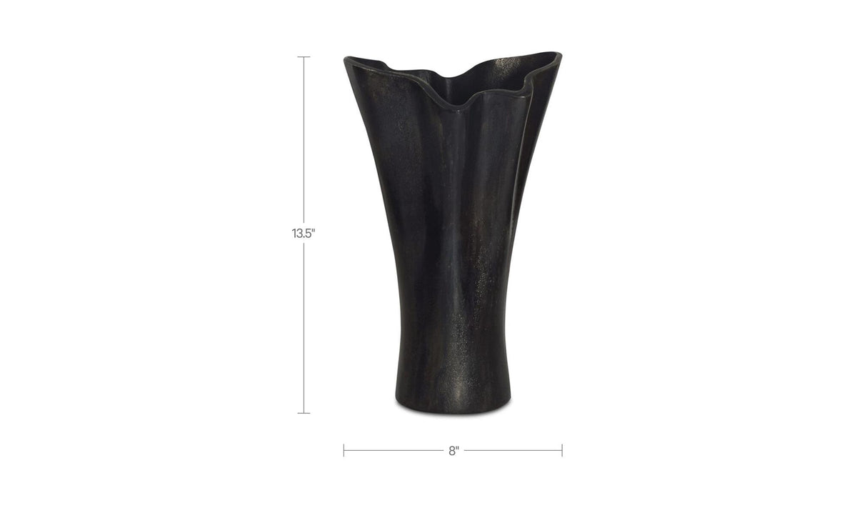Yeri Cast Aluminum Vase