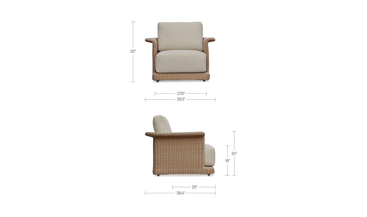 Meredith Outdoor Accent Chair