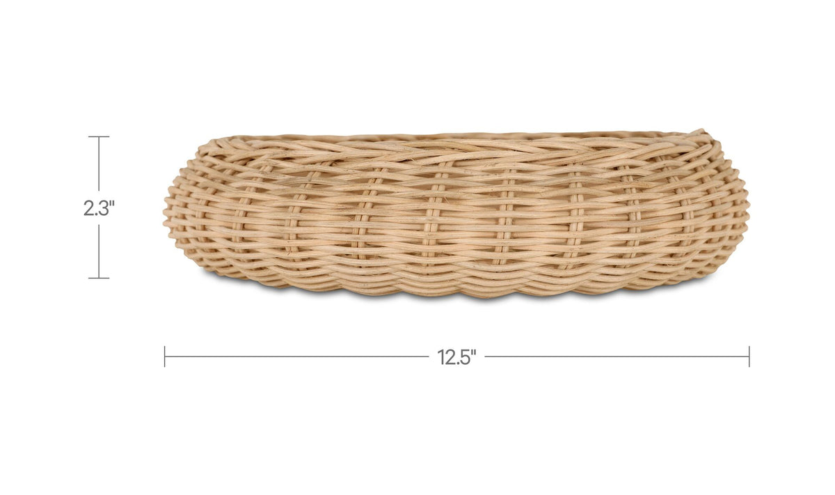 Harding Wicker Bowl