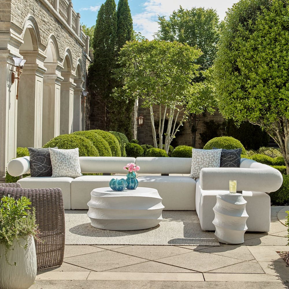 Winded Outdoor Coffee Table