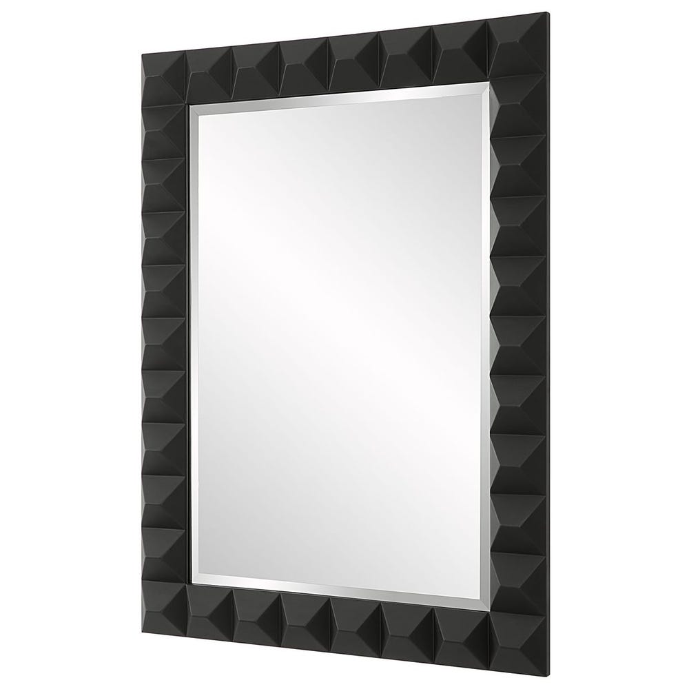 Studded Mirror, Black