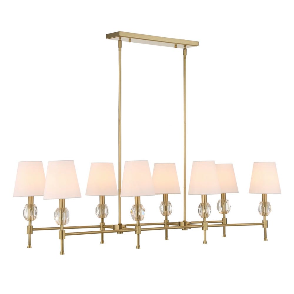 Arques 8 Lt Linear Chandelier