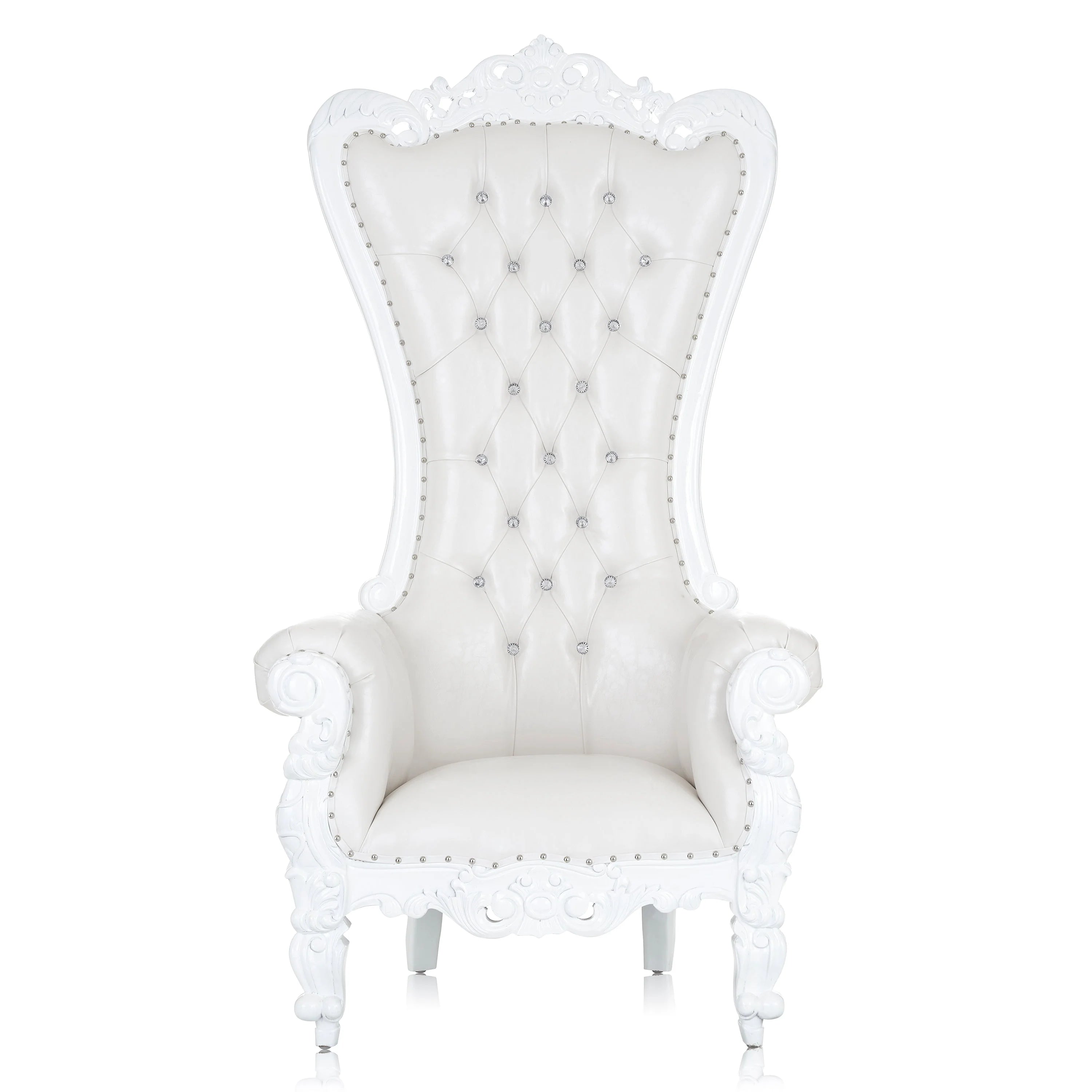 Chloe Throne Chair - Vinyl