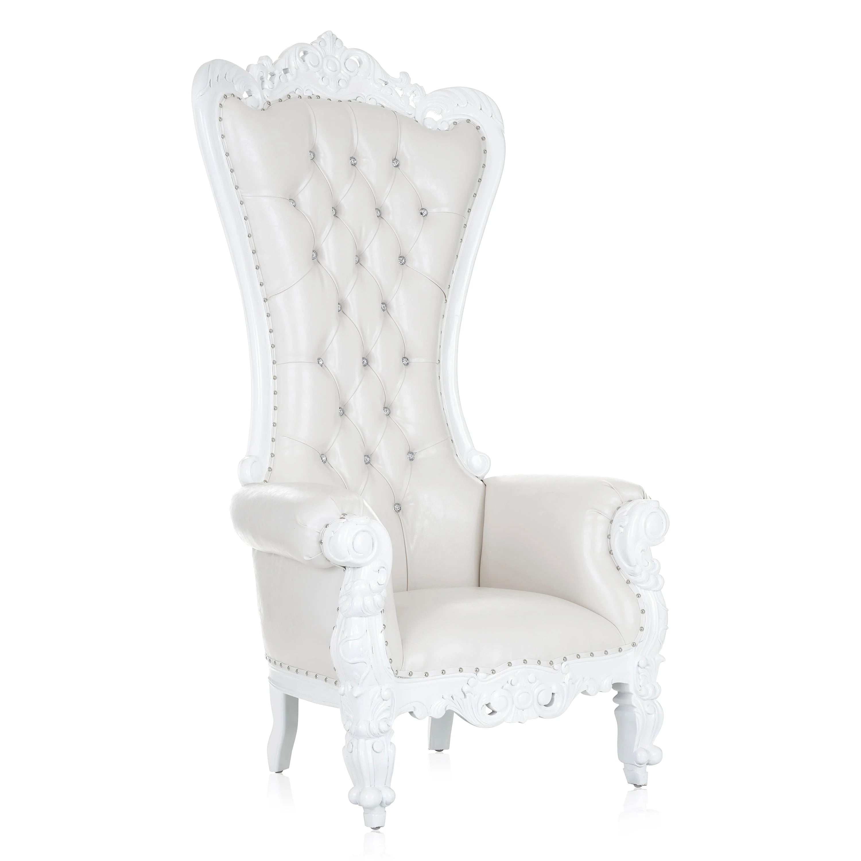 Chloe Throne Chair - Vinyl