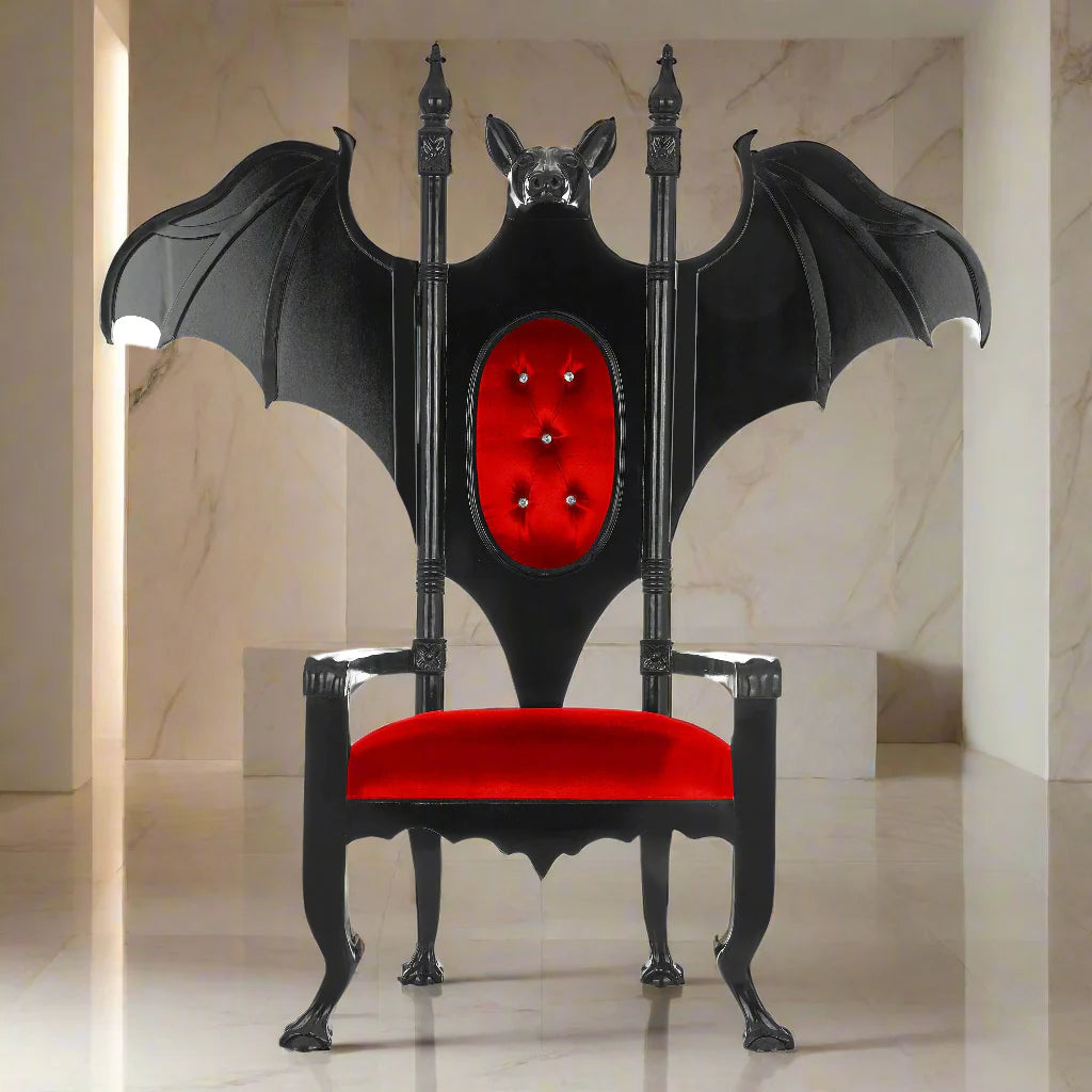 Lucifer Gothic Throne Chair