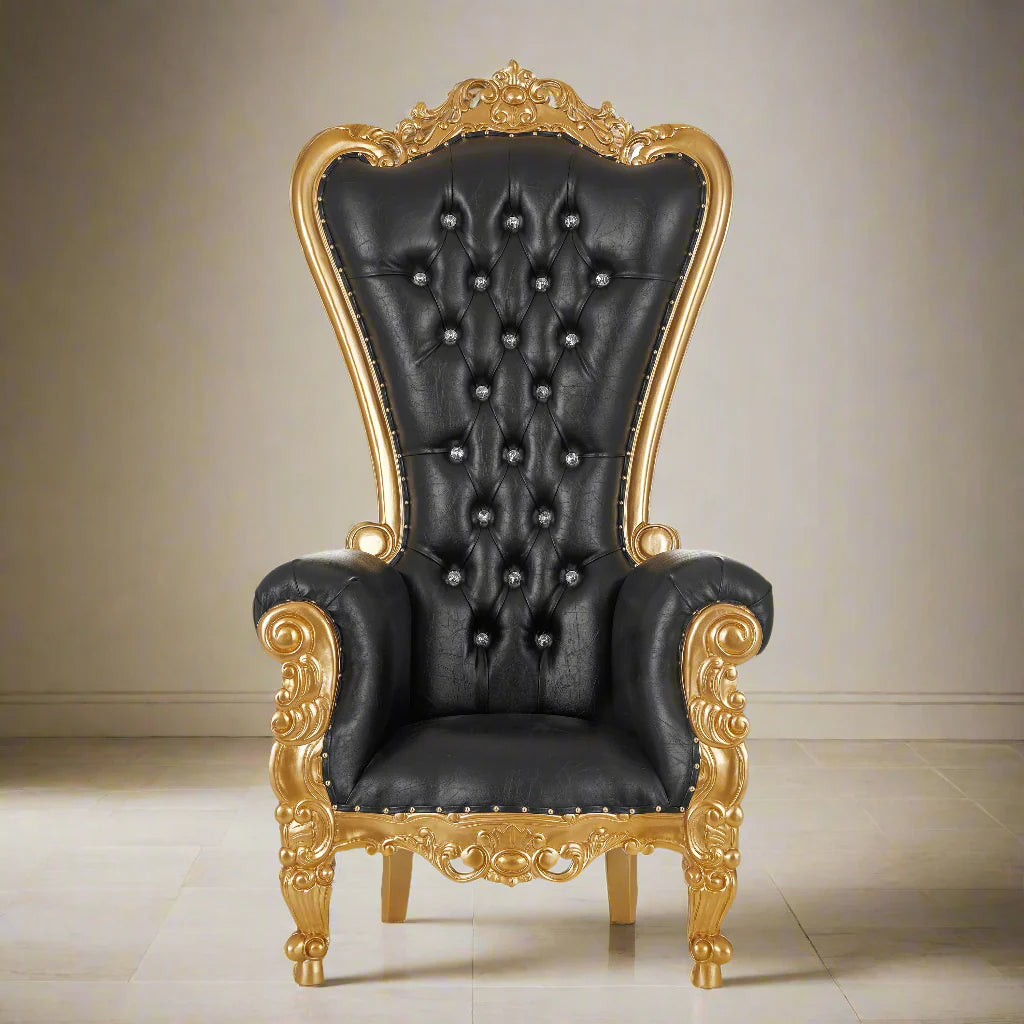 Queen Tiffany Throne Chair - Vinyl