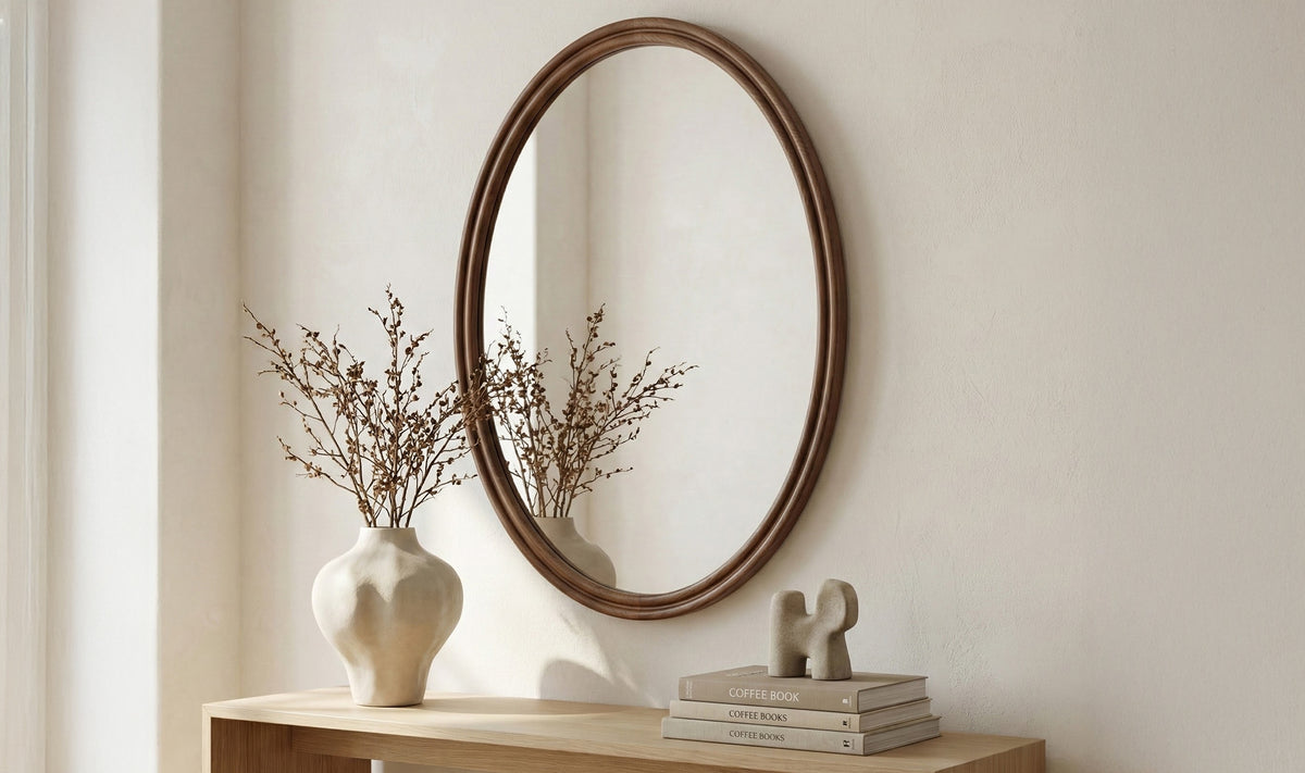 Alcott Oval Mirror
