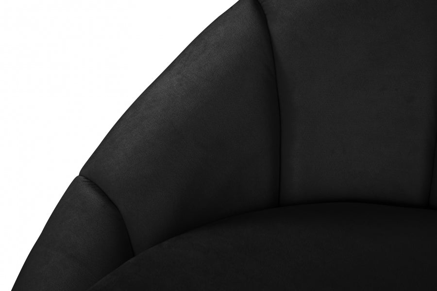 Fauteuil d'appoint rembourré en chenille Vivi