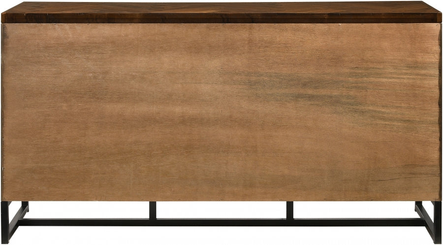 Commode en bois de roseau