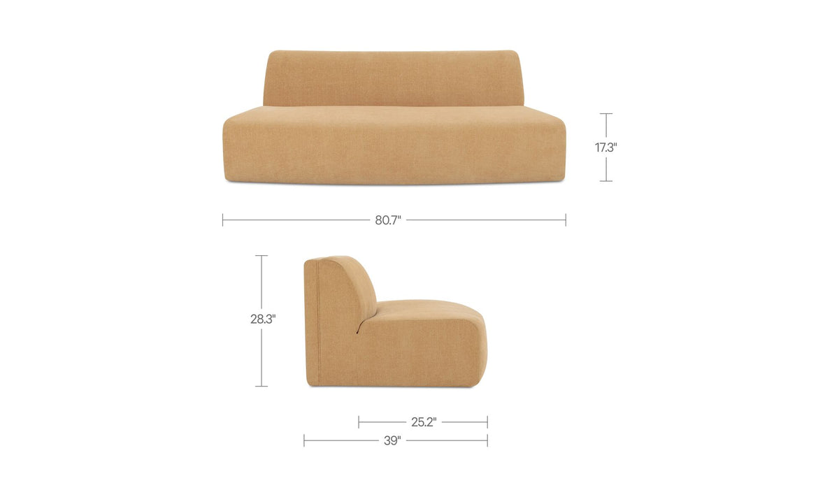 Naomi Convex Sofa