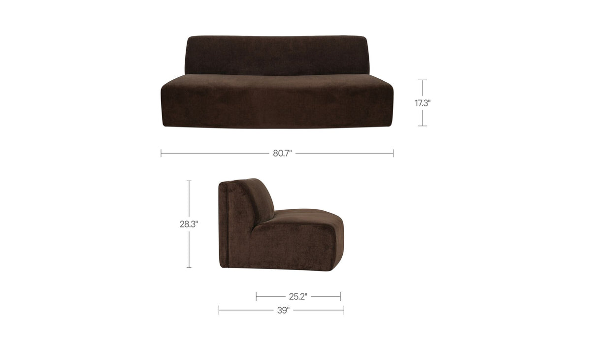 Naomi Convex Sofa