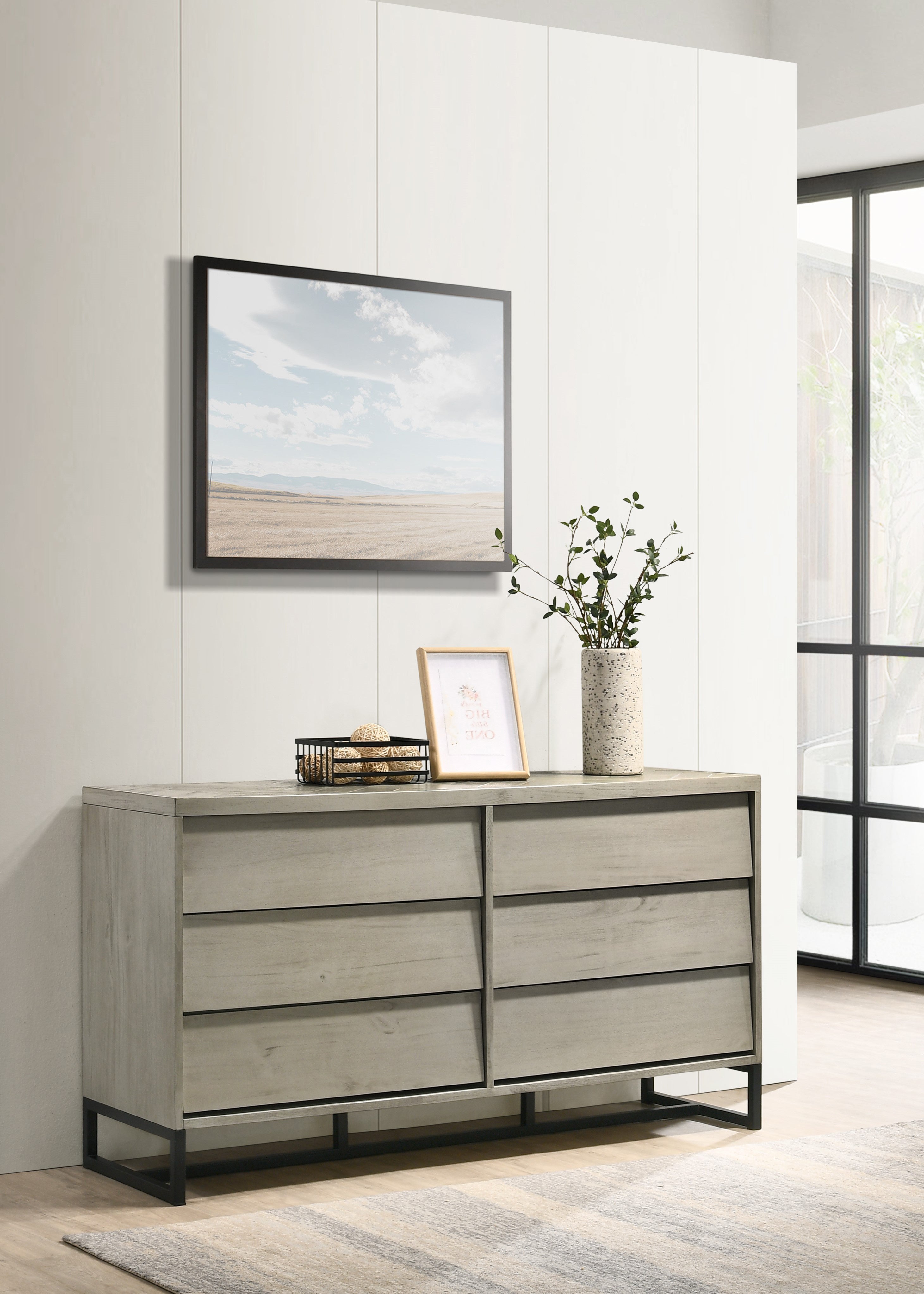 Commode en bois Weston