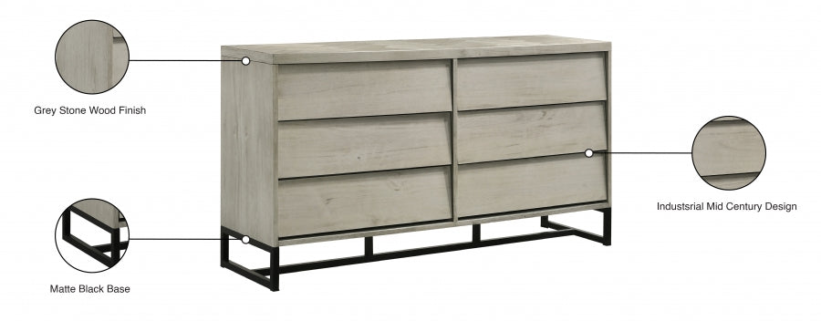 Commode en bois Weston