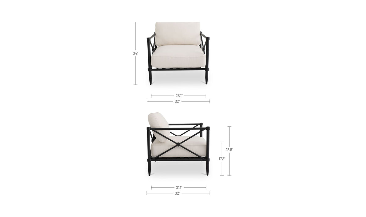 Willow Outdoor Accent Chair