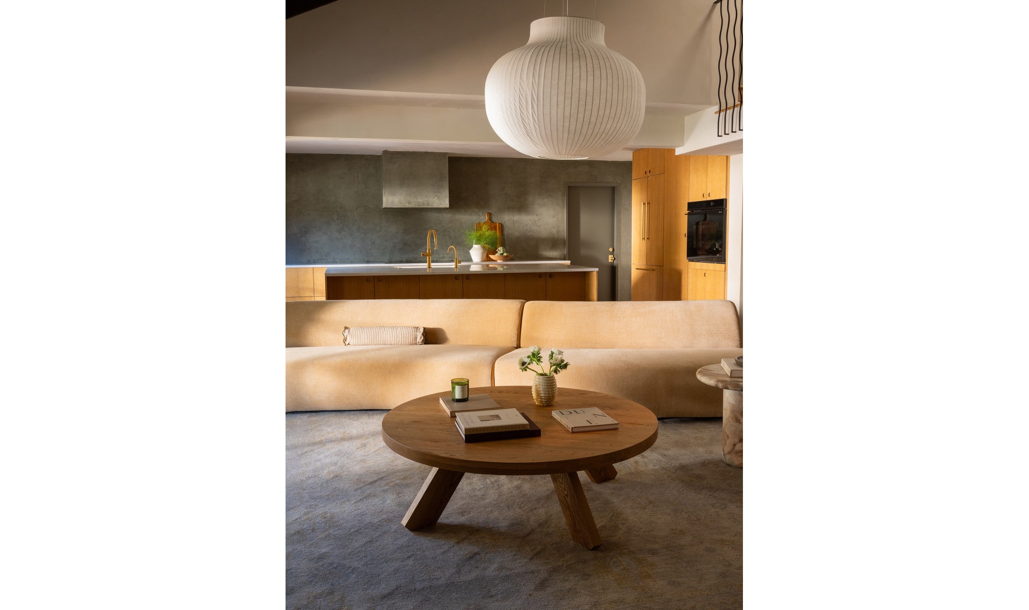 Naomi 2 Piece Wave Modular Sectional