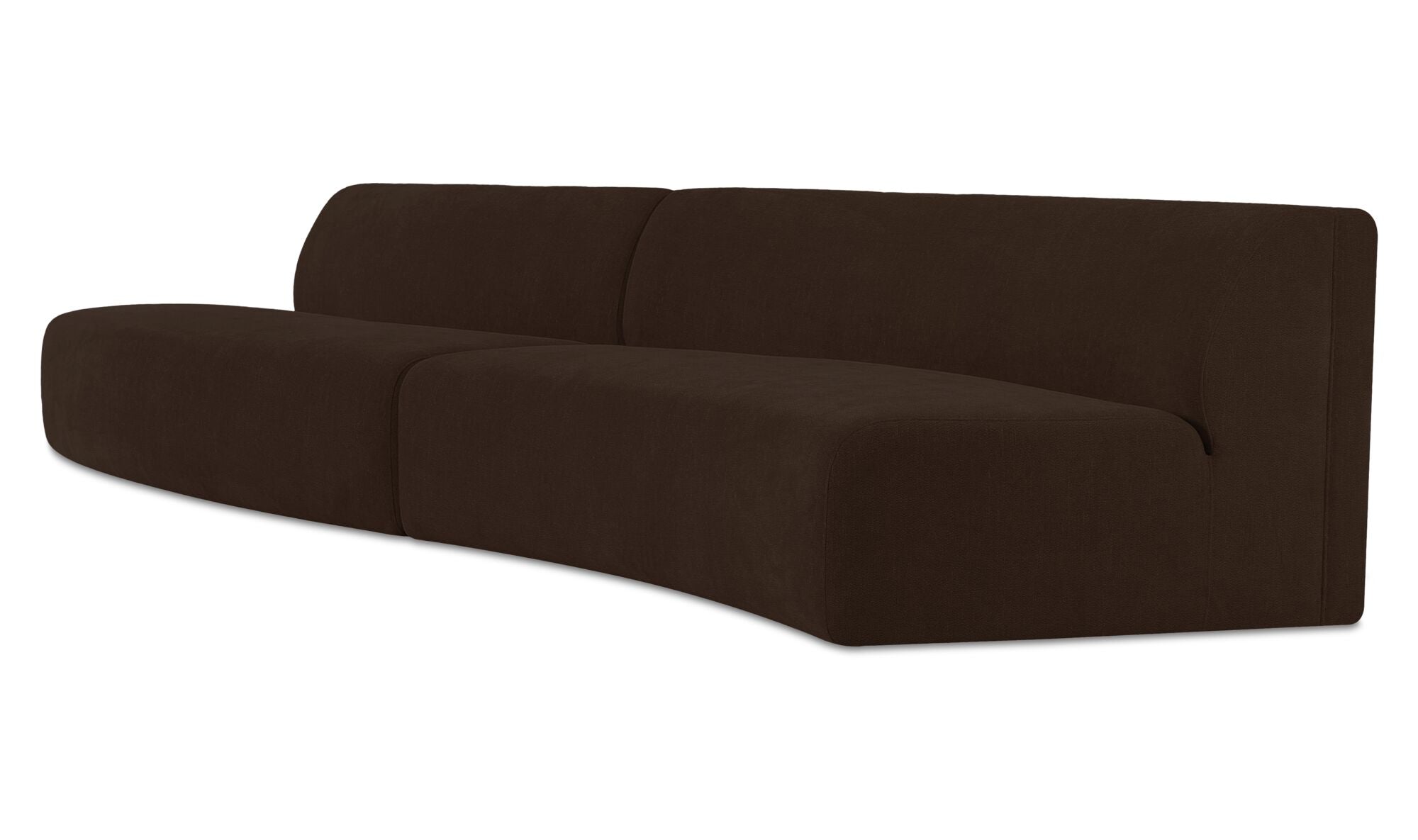 Naomi 2 Piece Wave Modular Sectional