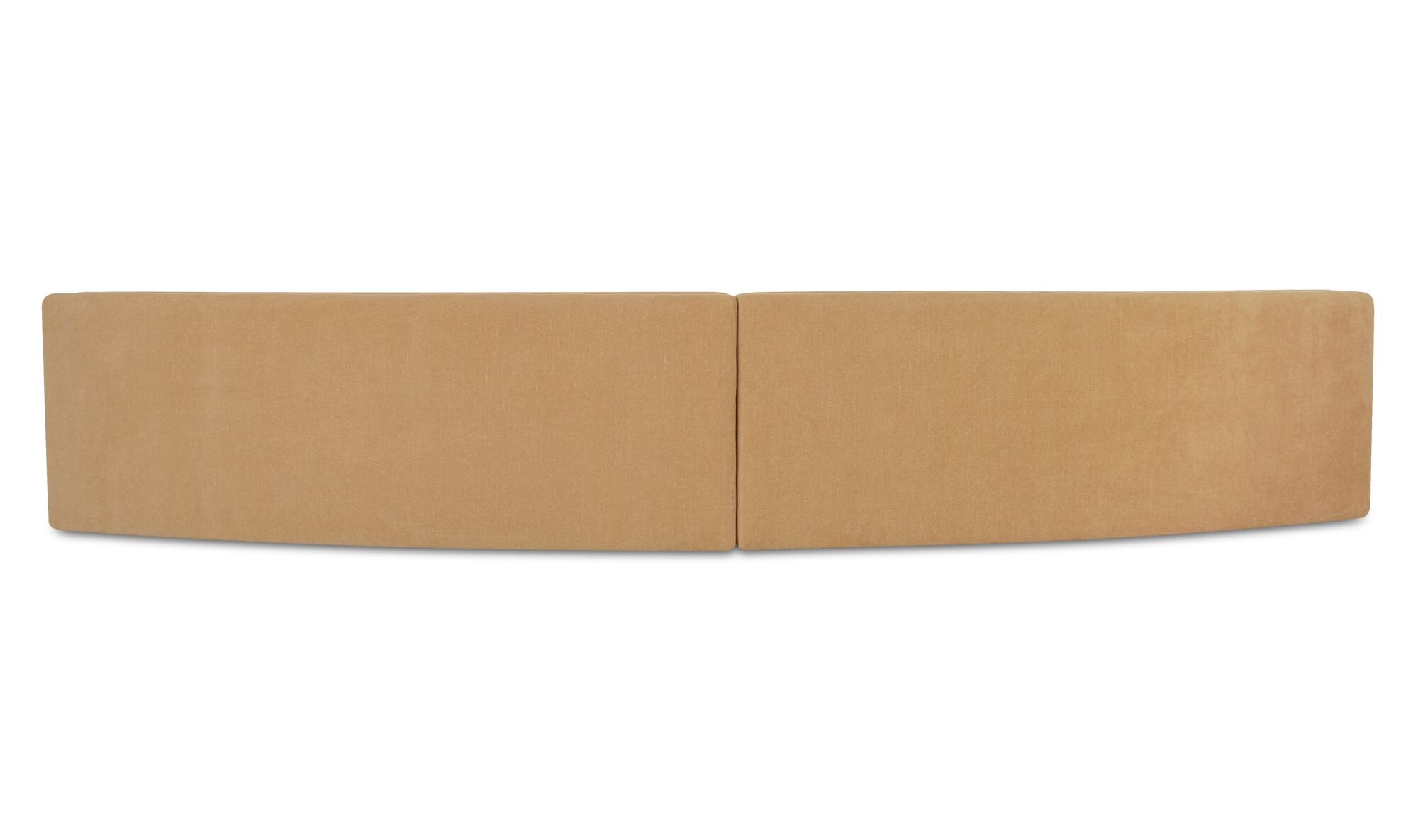Naomi 2 Piece Concave Modular Sectional