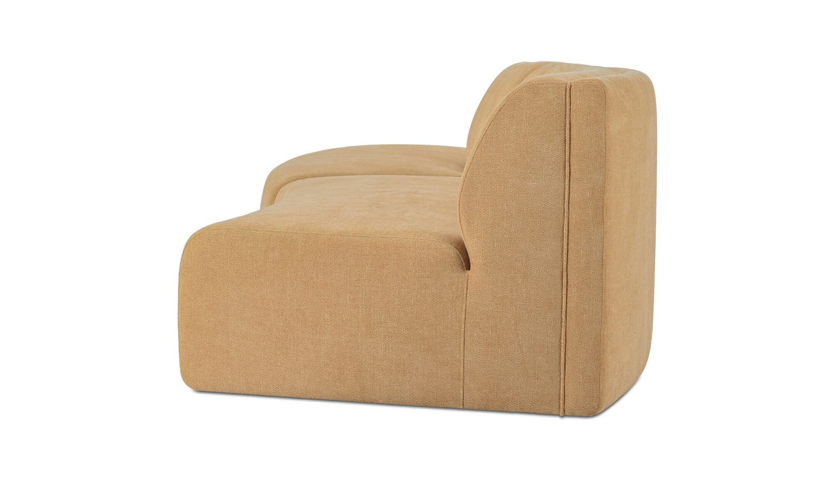 Naomi 2 Piece Concave Modular Sectional