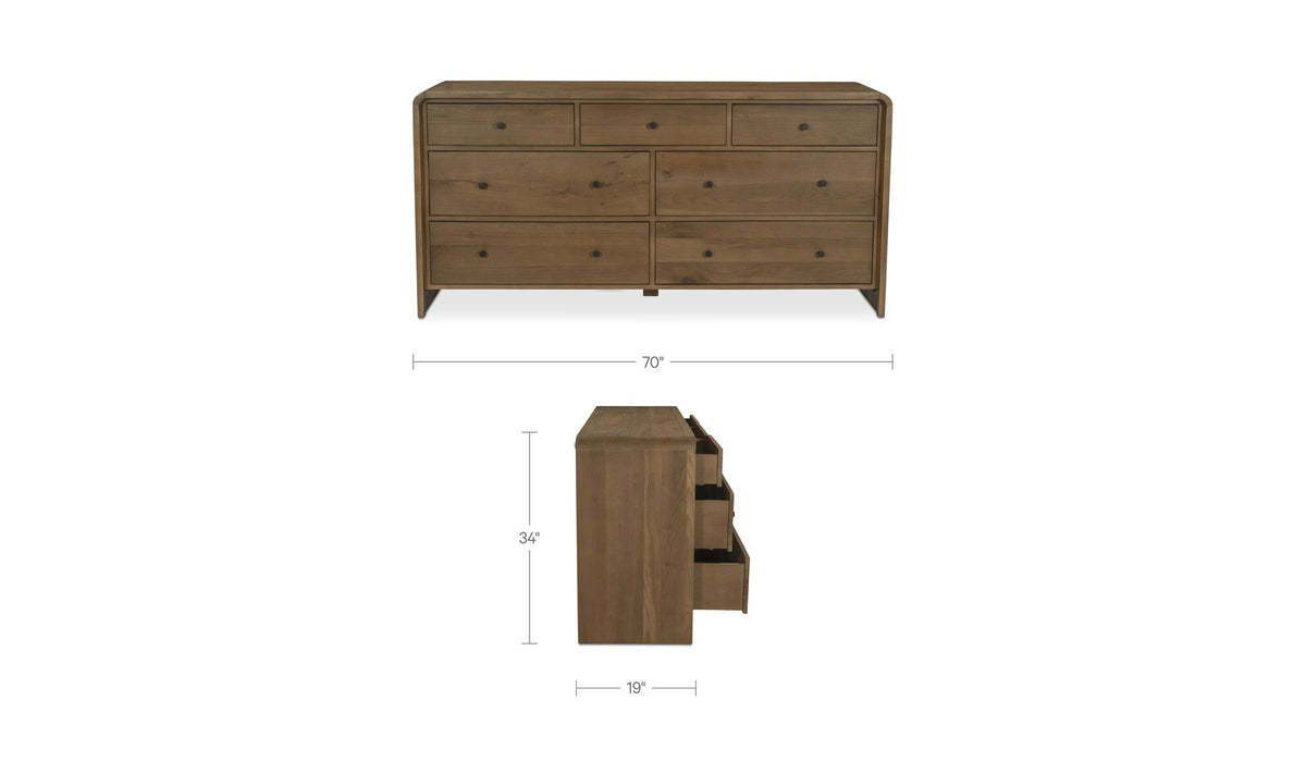 Riley 7 Drawer Dresser