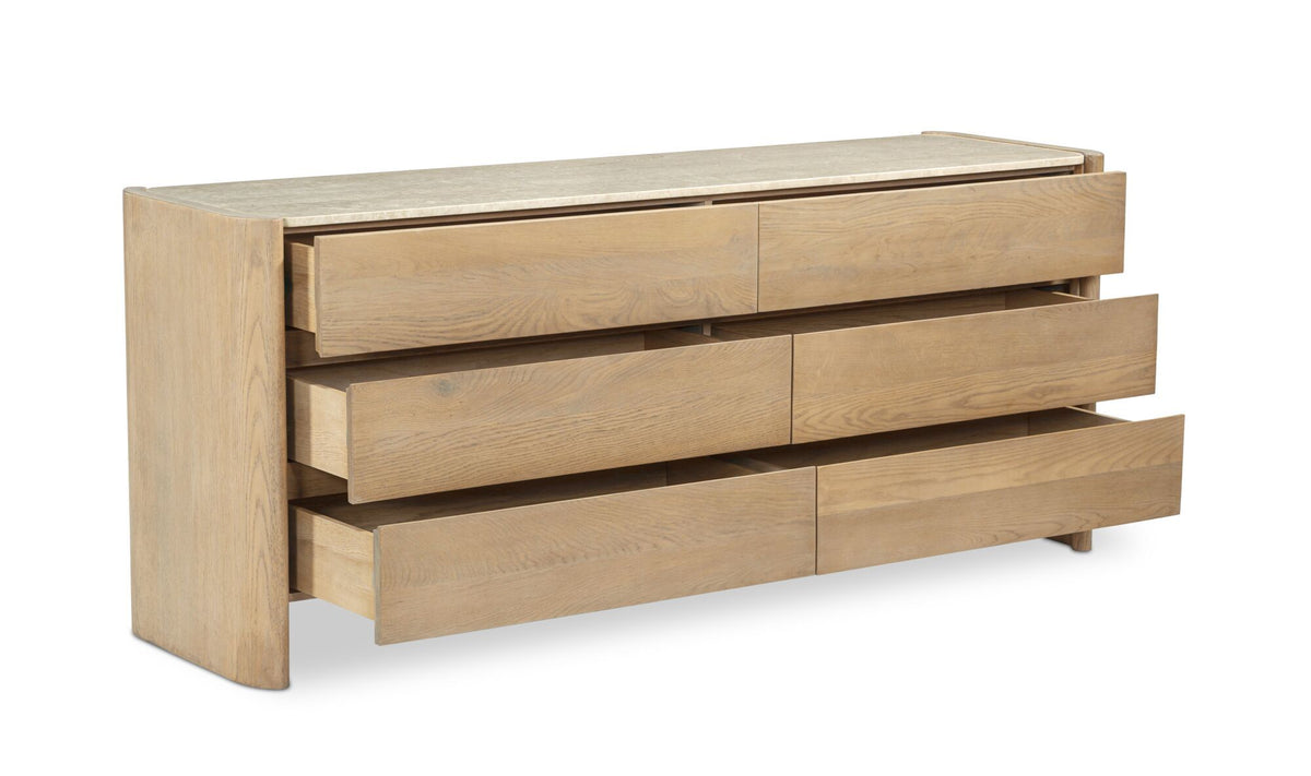Lane 6 Drawer Dresser