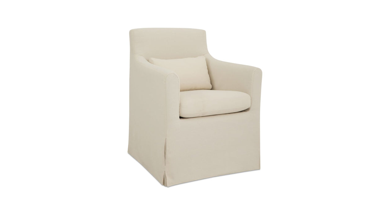 Lydia Outdoor Slipcover Dining Chair